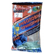 Прикормка для лову риби, Feeder Sport Лящ, 1кг, смак Кокос, колір чорний